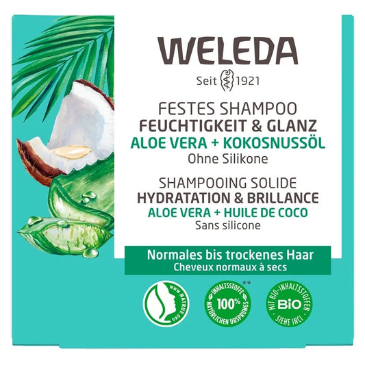 Weleda - Solid Shampoo - Hydration & Shine 🌿💧