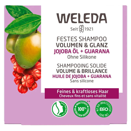 Weleda - Solid Shampoo Volume & Shine - Natural Radiance ✨🌿