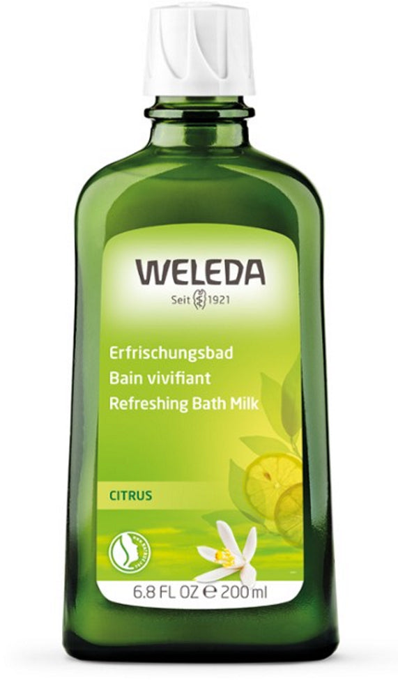 Weleda - Citrus Refreshing Bath Milk - Energize Your Shower Routine 🍋✨