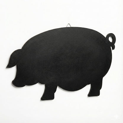 Kreidetafel "Schwein" ohne Rahmen, 92x52cm, Outdoor - Abverkauf / Einzelstücke