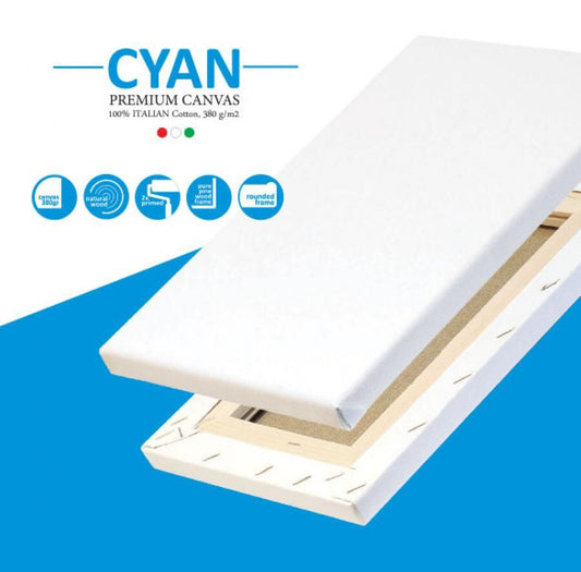 Canvars Cyan Leinwände