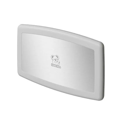 Wickeltisch KOALA horizontal, Front mit dekorativer Edelstahl-Einlage