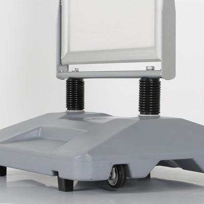 Kundenstopper Windmaster mit Wassertank, Outdoor