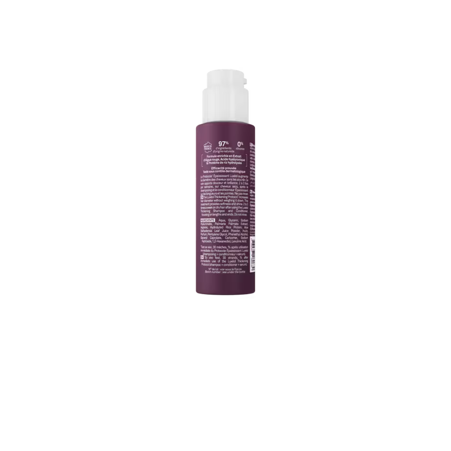 Luxéol Thickening Hair Serum for Fine Hair – Visible Density & Shine – 100 ml