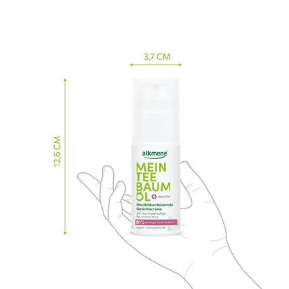 Crema viso affinante per la pelle