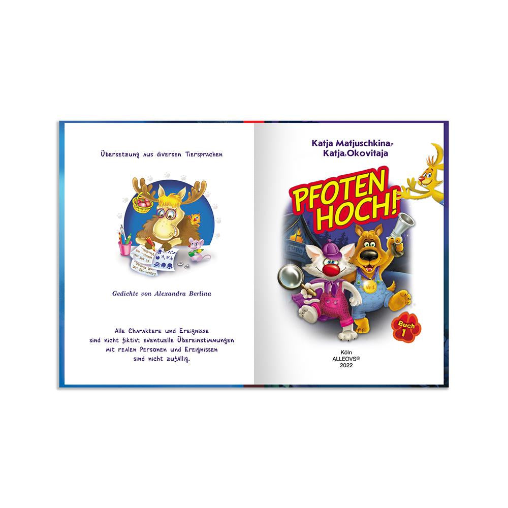 Zampe in alto! Divertenti storie di detective per bambini