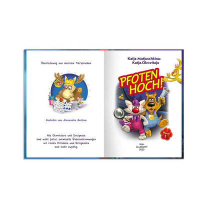 Zampe in alto! Divertenti storie di detective per bambini