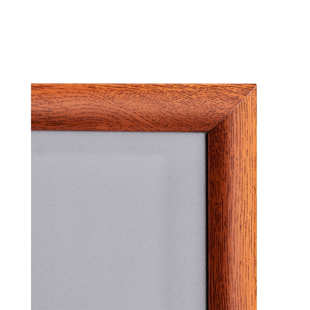 Alu Klapprahmen, 25mm, Holzoptik - Posterrahmen - Speedjust Schweiz