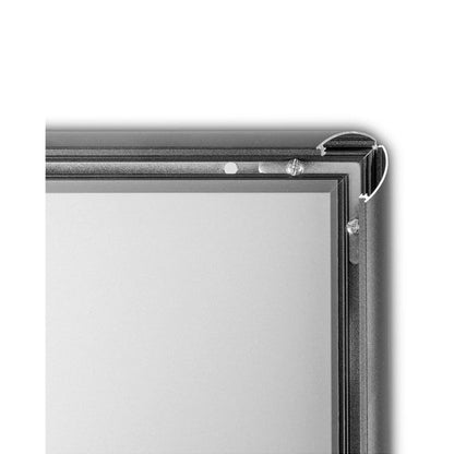 Alu Klapprahmen Standard, 25mm, Schwarz - Posterrahmen - Speedjust Schweiz