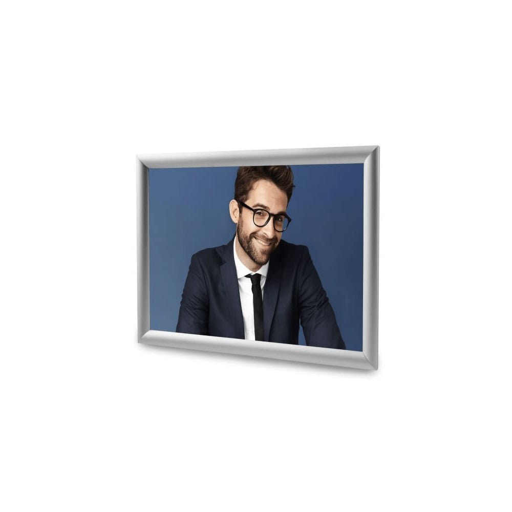 Alu Klapprahmen Standard, 25mm, Silber - Posterrahmen - Speedjust Schweiz