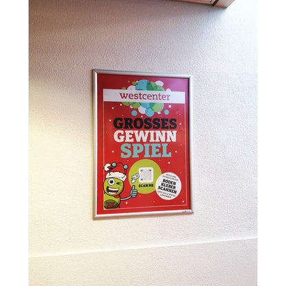 Alu Klapprahmen Standard, 25mm, Silber - Posterrahmen - Speedjust Schweiz