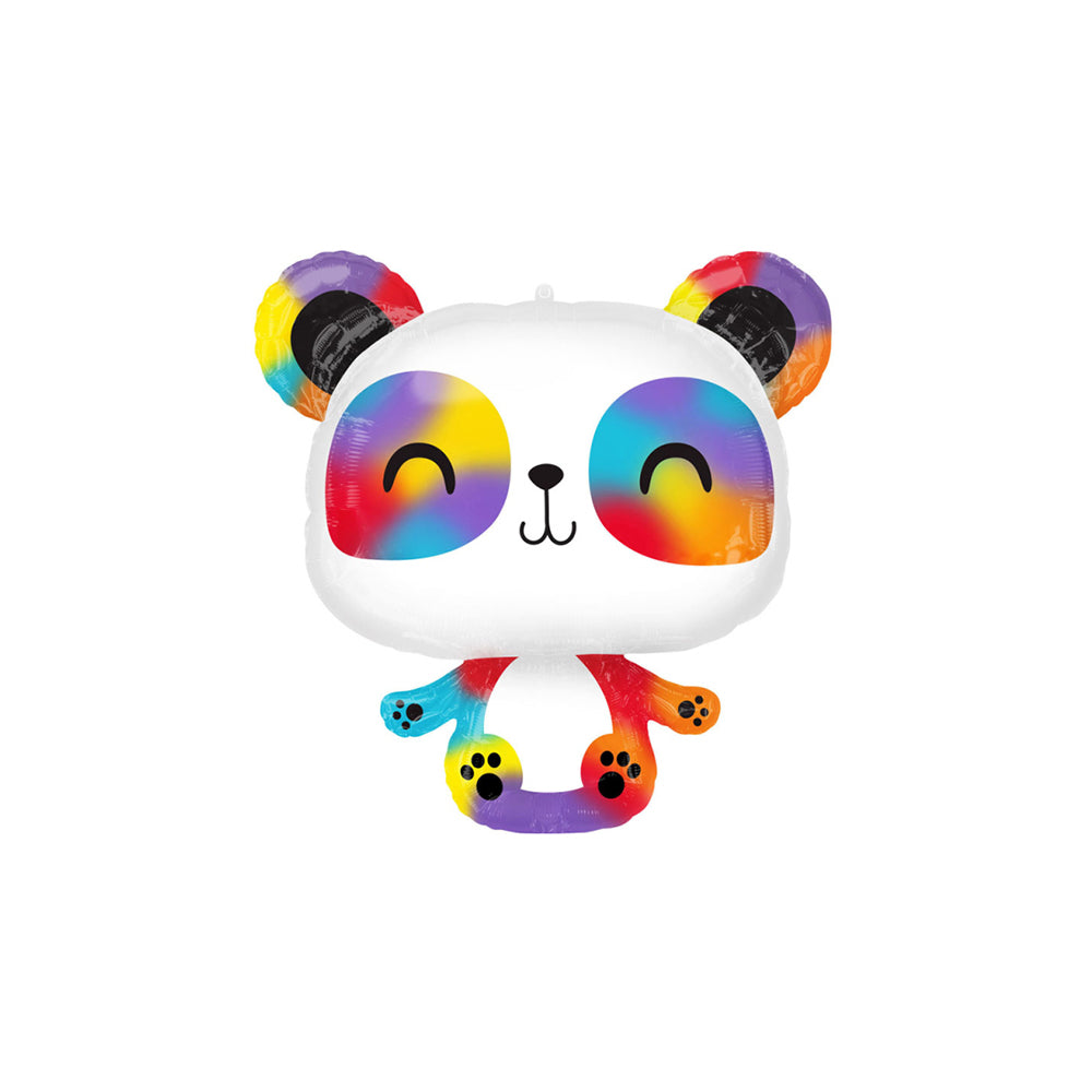 Folienballon Rainbow Panda