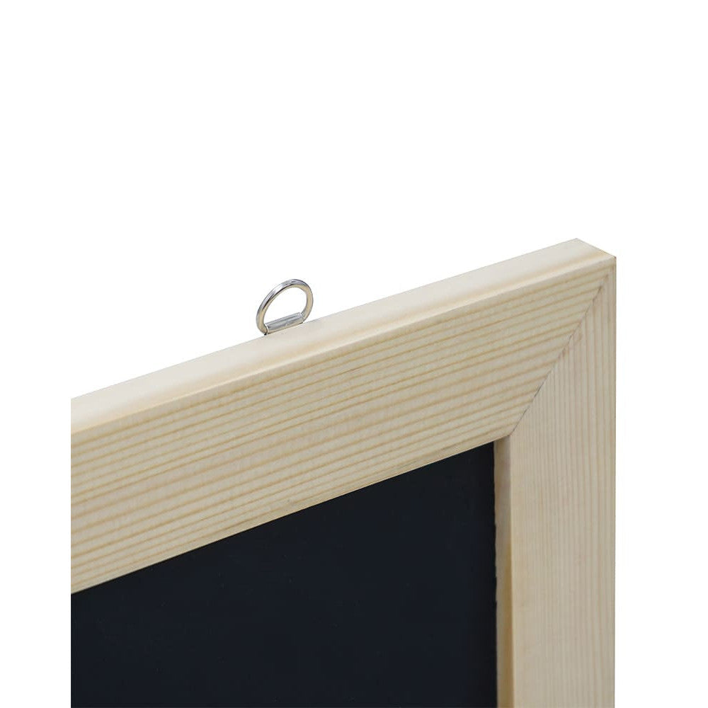 Wandkreidetafel Magnetisch mit Holzrahmen