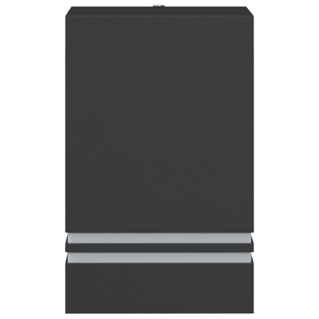 Außenwandleuchte Schwarz Edelstahl - Speedjust Schweiz