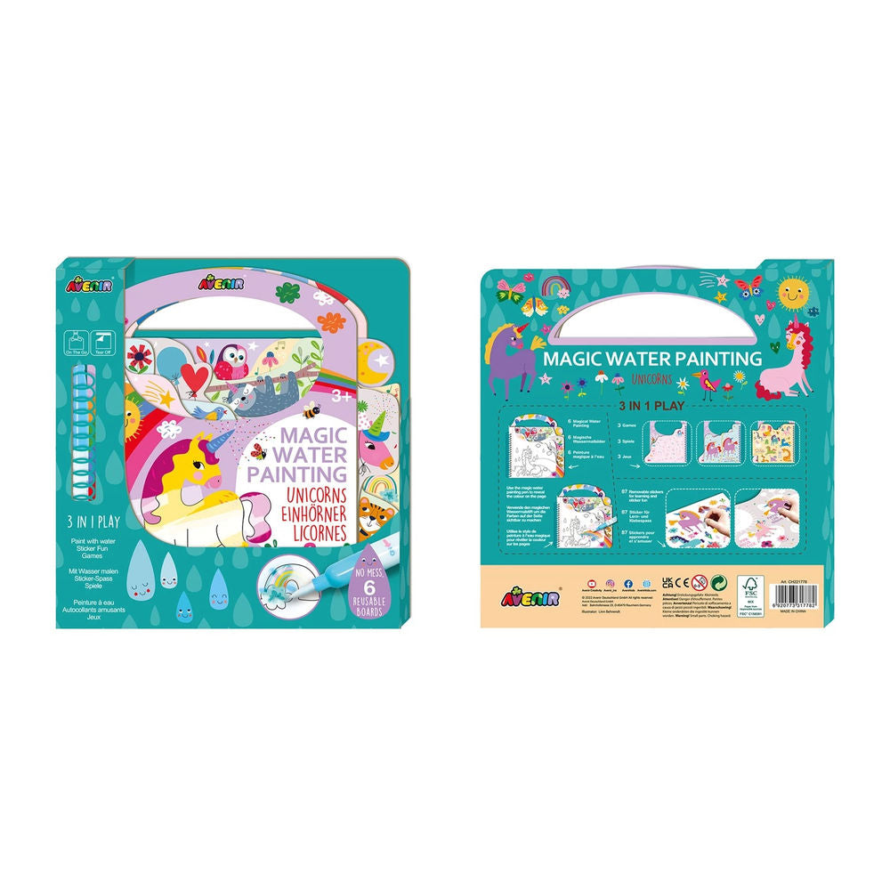 Libro di attività 3 in 1 Unicorni