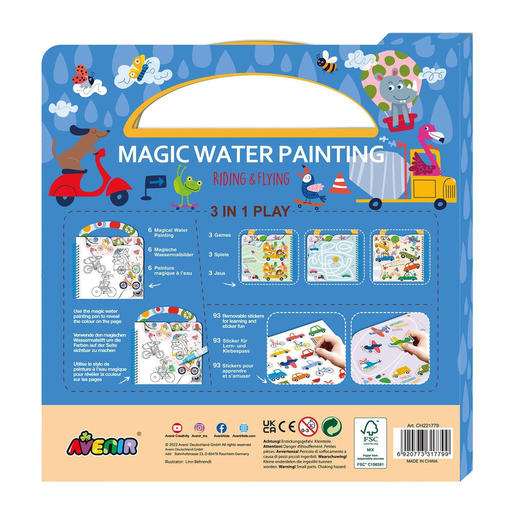 3in1 Aktivitätenbuch Fahren & Fliegen