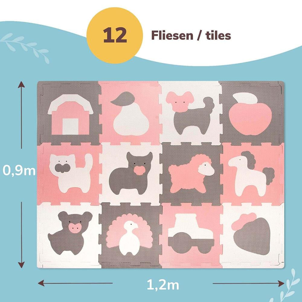 Puzzlematte, Bauernhof