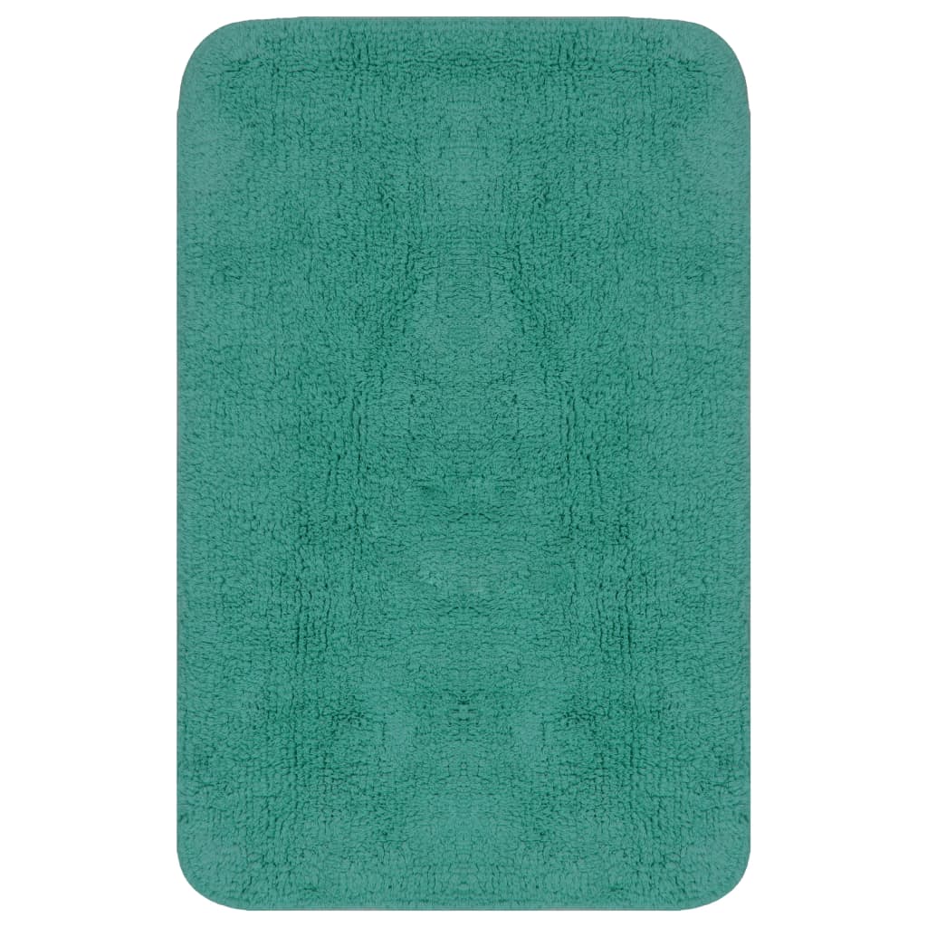 Badematten - Set 2 - tlg. Stoff Türkis - Badematten & Badteppiche - Speedjust Schweiz