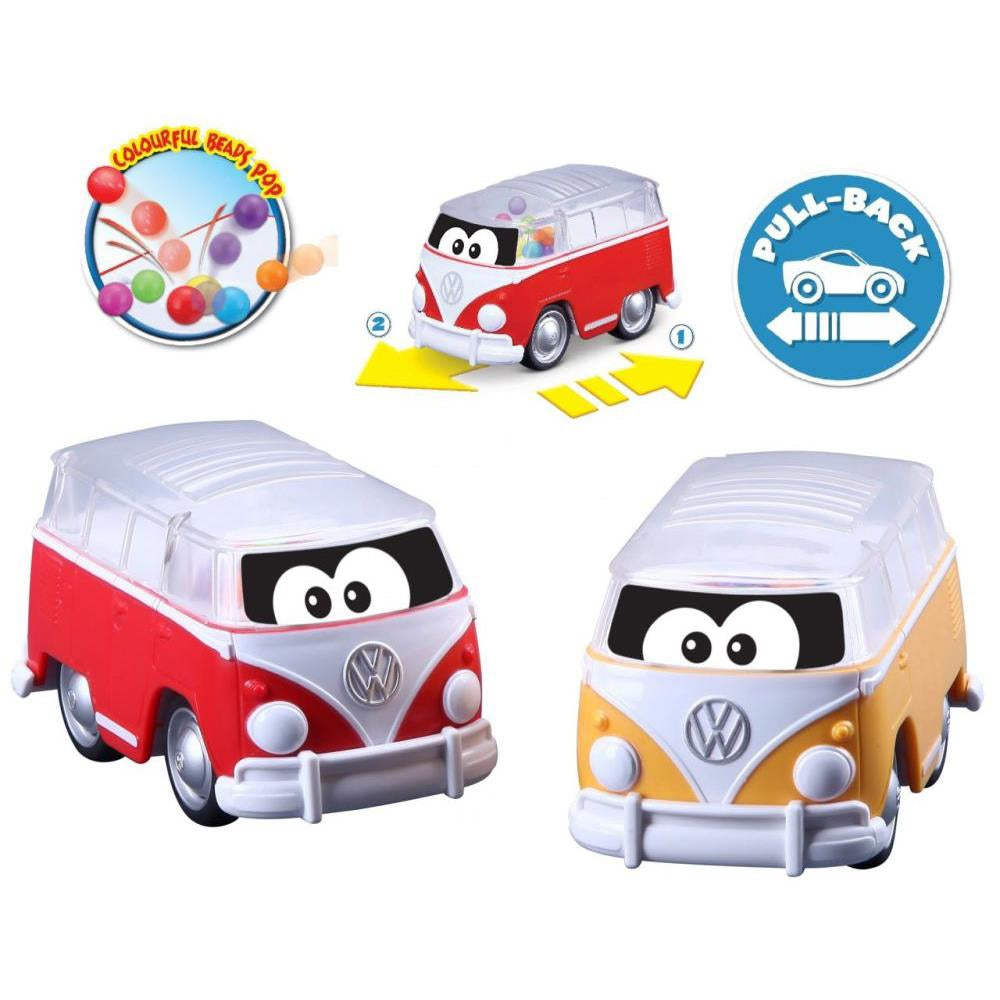 BB Junior Volkswagen Poppin' Bus con retrotreno