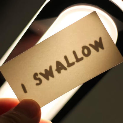I Swallow Tattoo