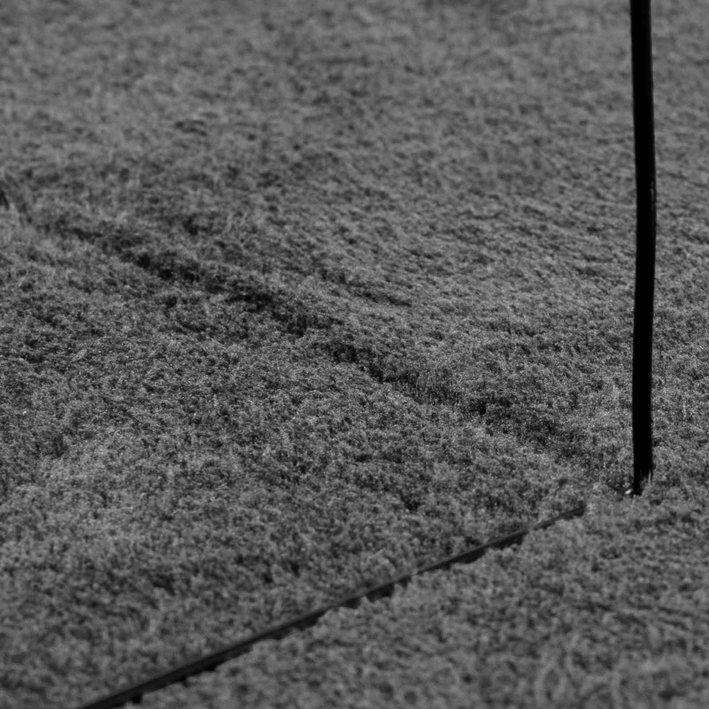 Bereichsteppiche HUARTE Anthrazit 1000 x 80 cm Polyester - Speedjust Schweiz