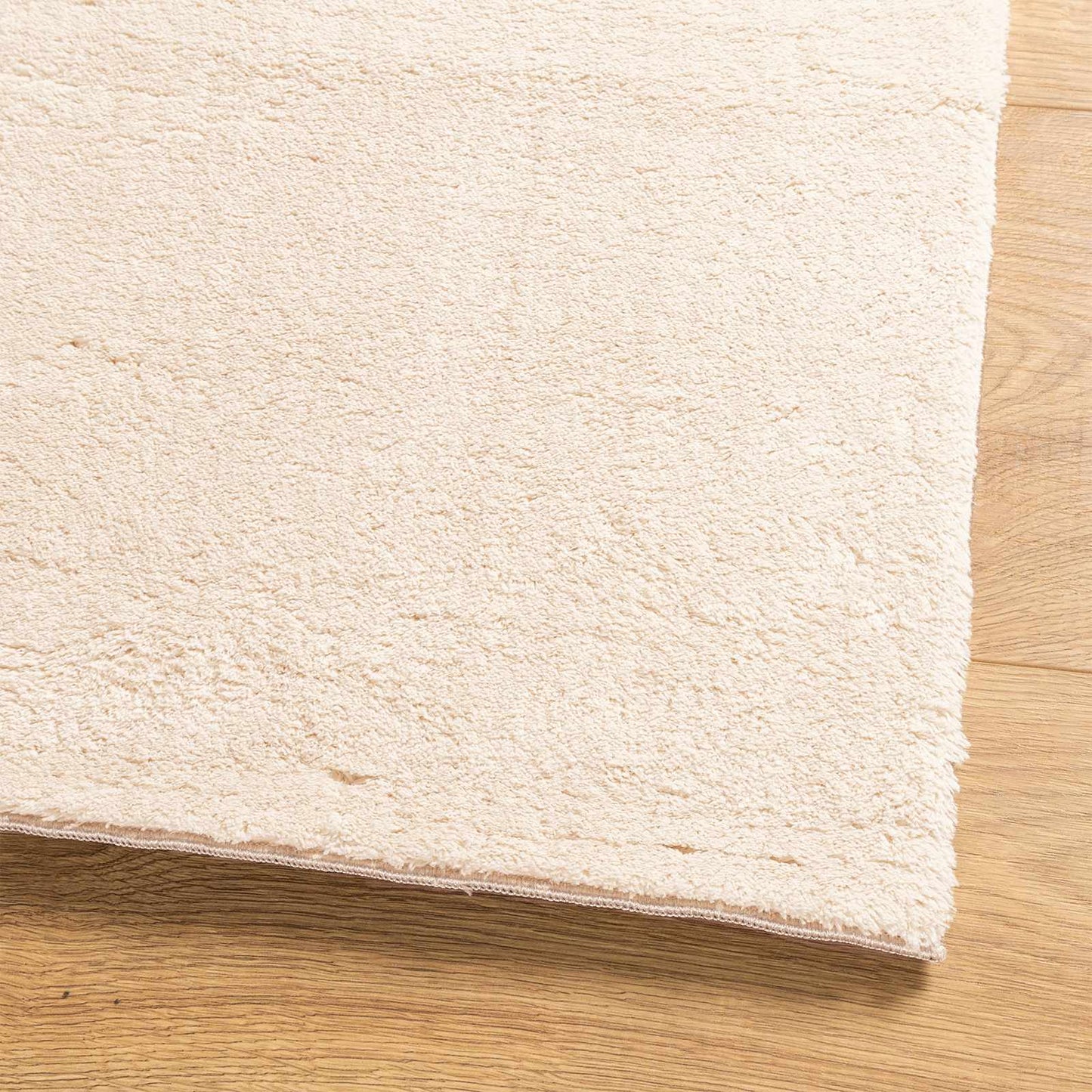 Bereichsteppiche HUARTE Beige 1000 x 80 cm Polyester - Speedjust Schweiz