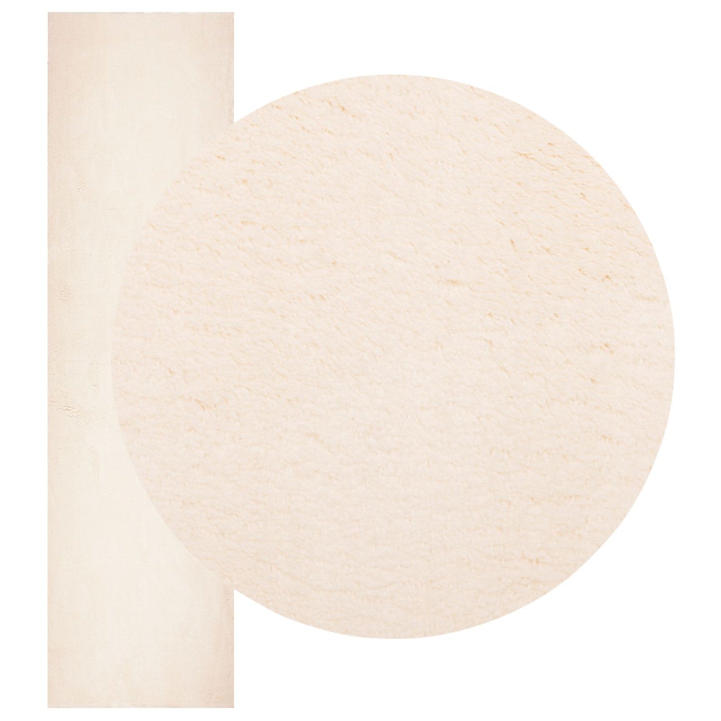 Bereichsteppiche Rechtwinklig HUARTE Beige 300 x 80 cm - Speedjust Schweiz