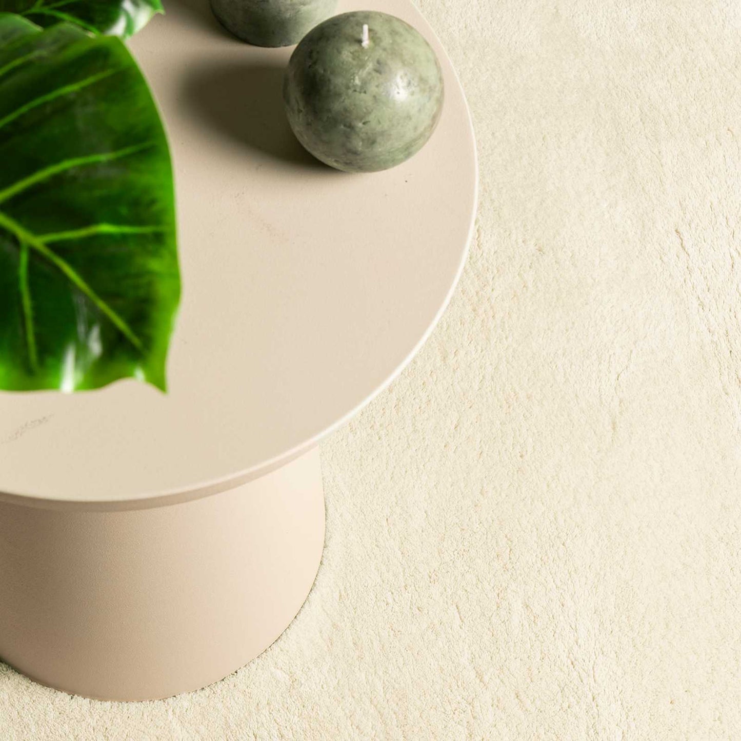 Bereichsteppiche Rechtwinklig HUARTE Creme 500 x 80 cm - Speedjust Schweiz