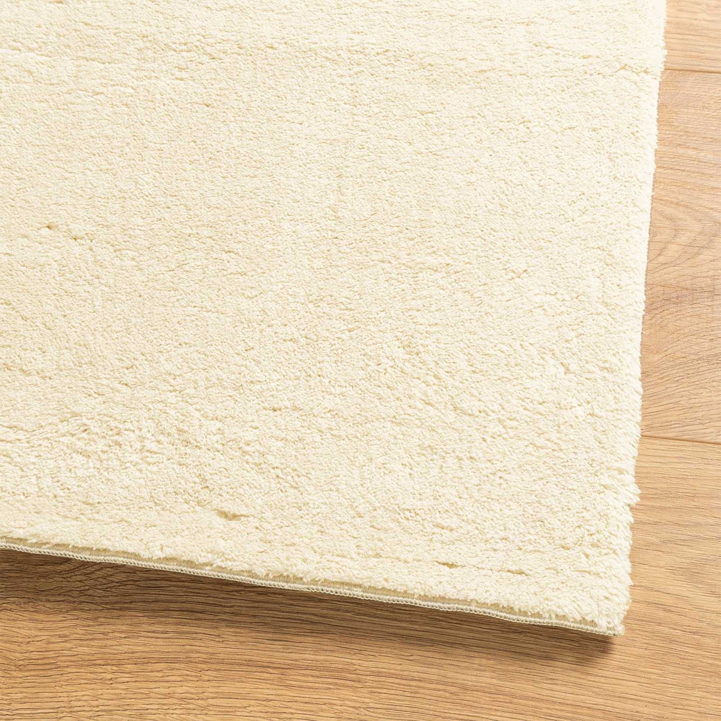 Bereichsteppiche Rechtwinklig HUARTE Creme 500 x 80 cm - Speedjust Schweiz