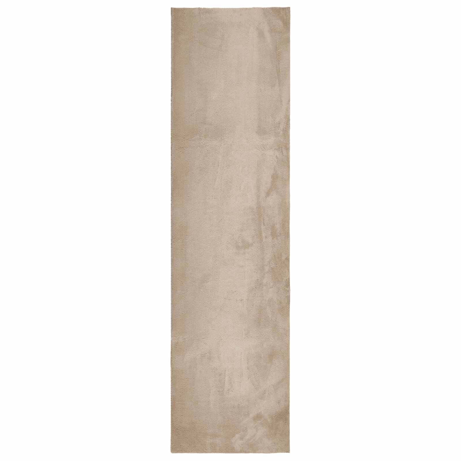 Bereichsteppiche Rechtwinklig HUARTE Sand 750 x 80 cm Polyester - Speedjust Schweiz