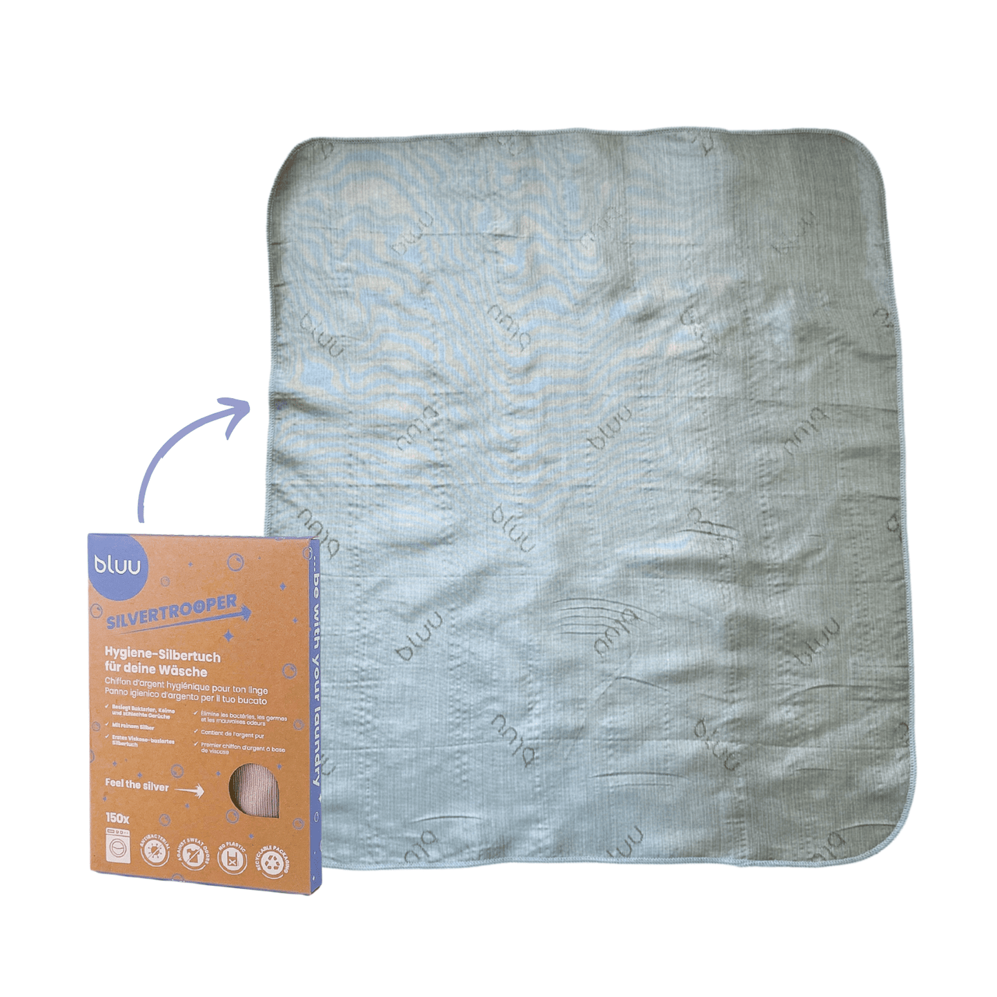 bluu silvertrooper – Hygiene Silbertuch