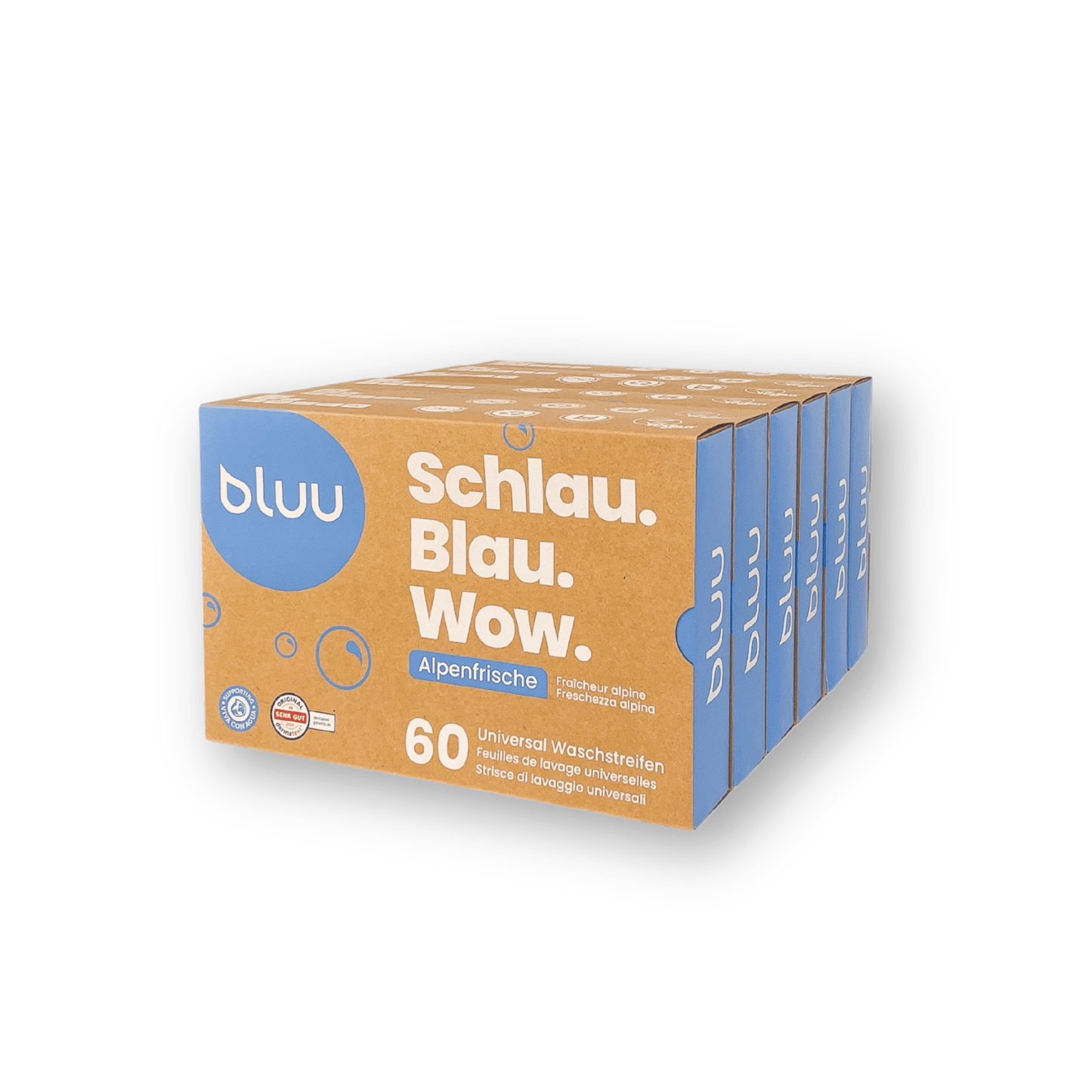 bluu Waschstreifen