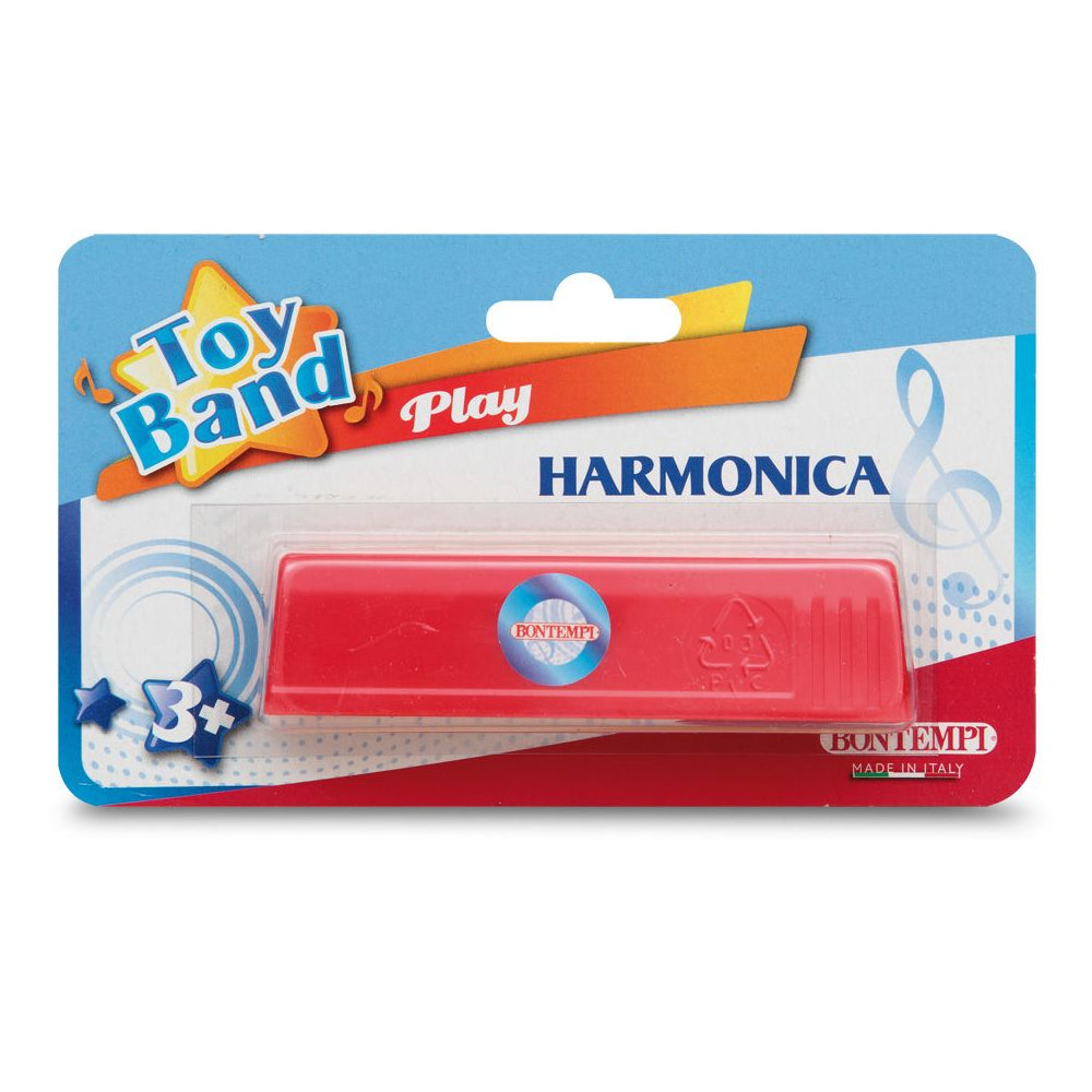 Mundharmonika mit 12 Noten im Blister