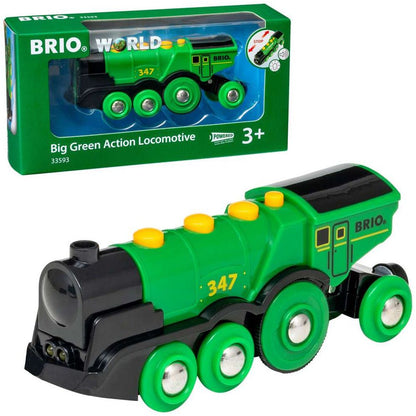 Big Green Action Locomotive