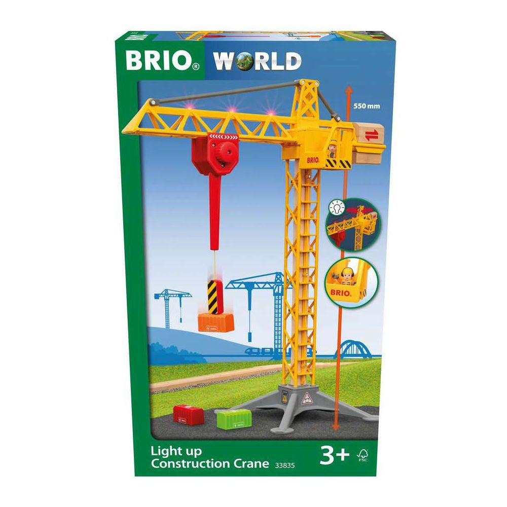 Construction Crane with Lights