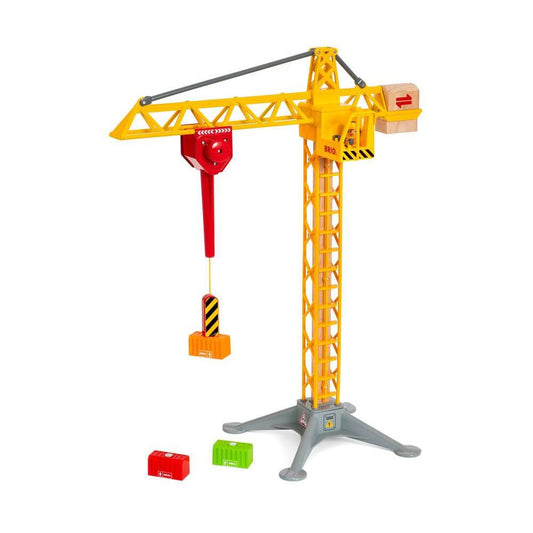 Construction Crane with Lights