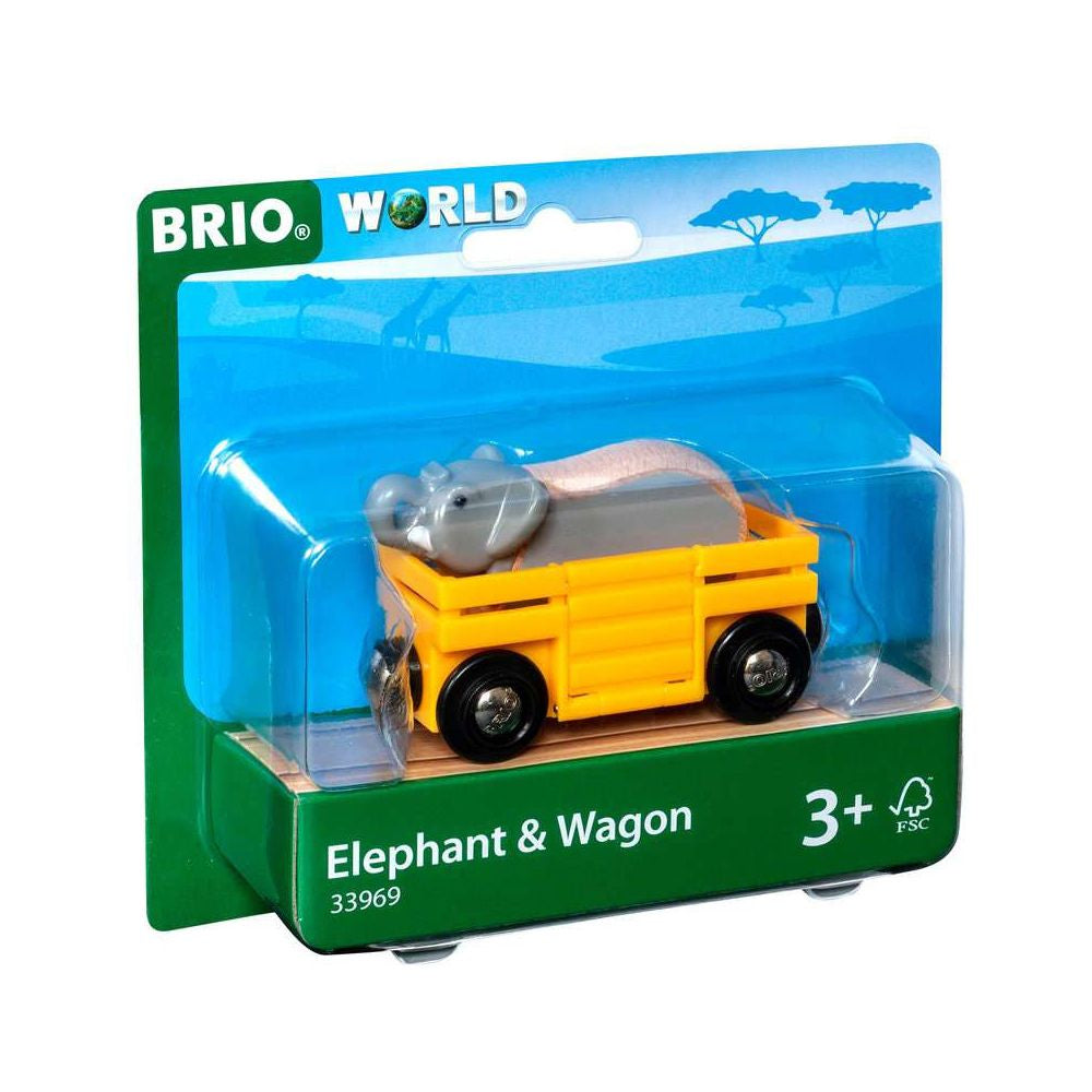 Elephant and Wagon