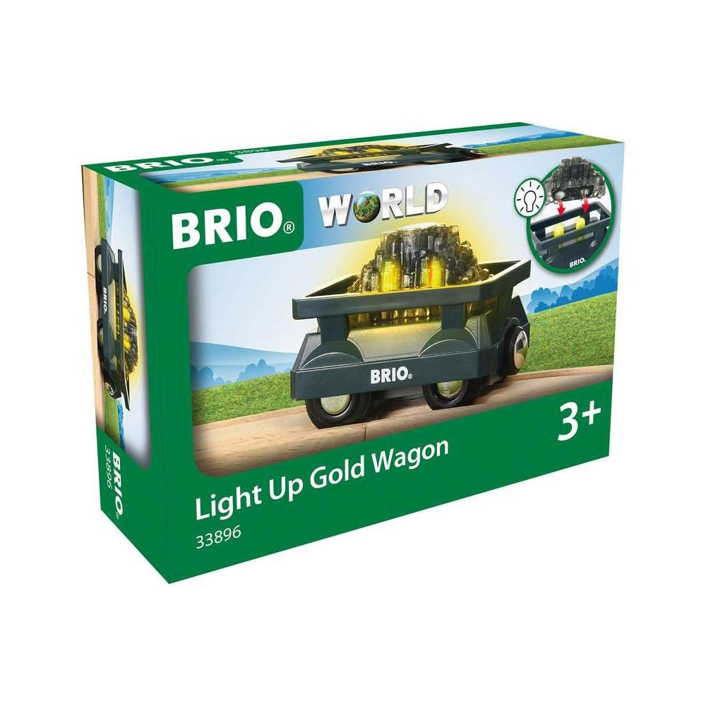 Light Up Gold Wagon