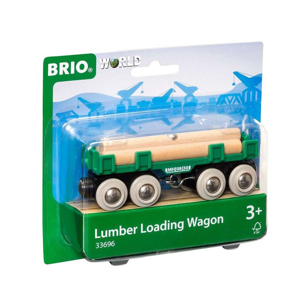 Lumber Loading Wagon