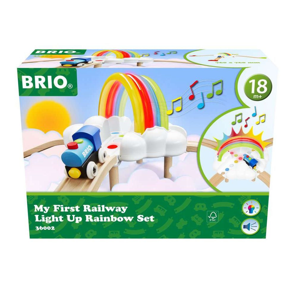 Mein erstes BRIO Bahn Regenbogen-Set