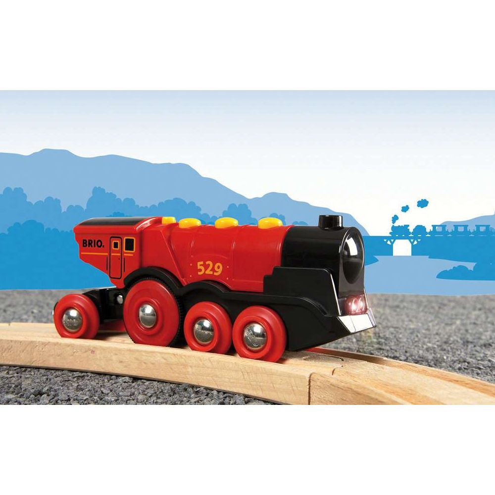 Mighty Red Action Locomotive