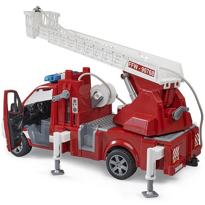 Mercedes Benz Sprinter Feuerwehr mit Drehleiter, Pumpe & Light & Sound Modul