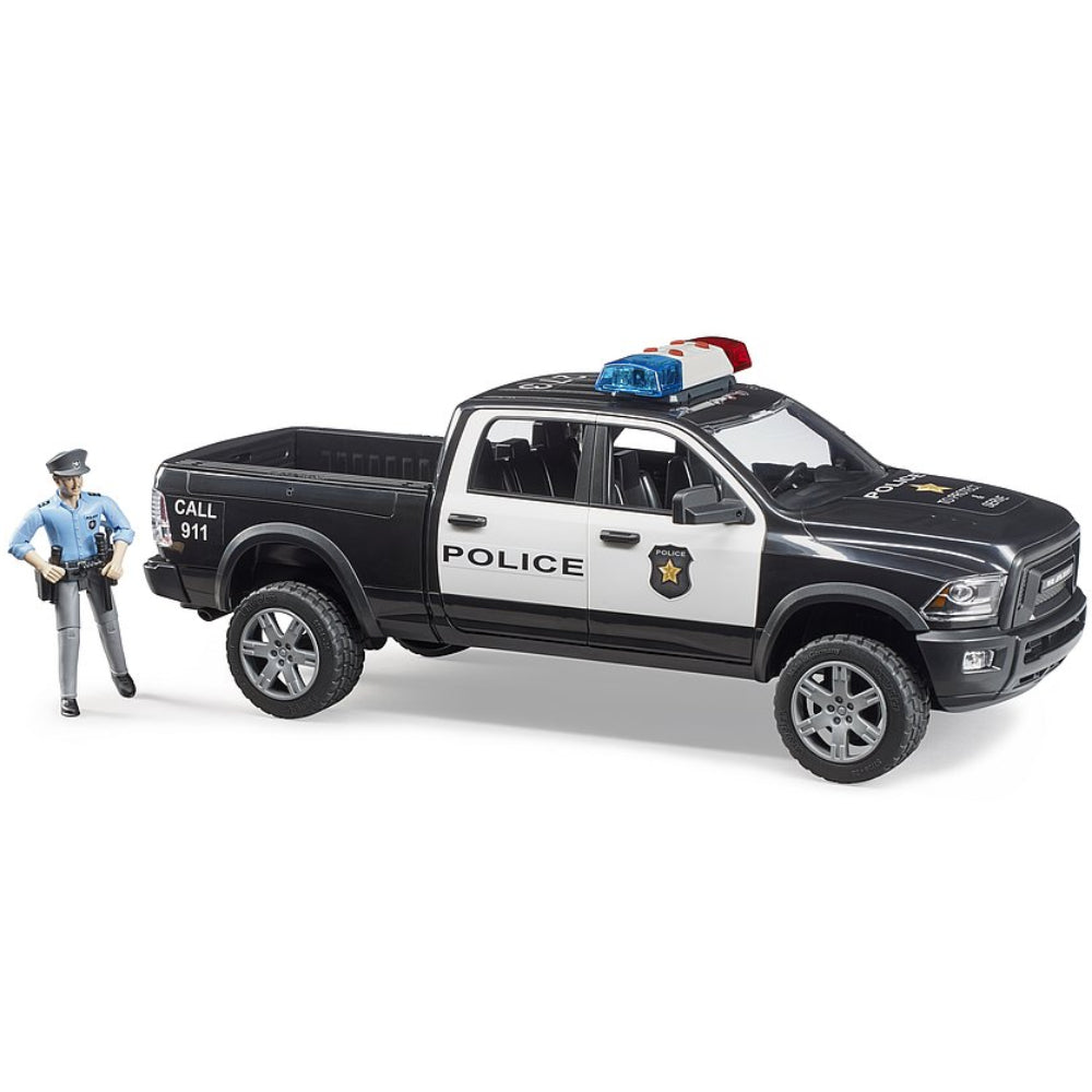 RAM 2500 Polizei Pickup mit Polizist