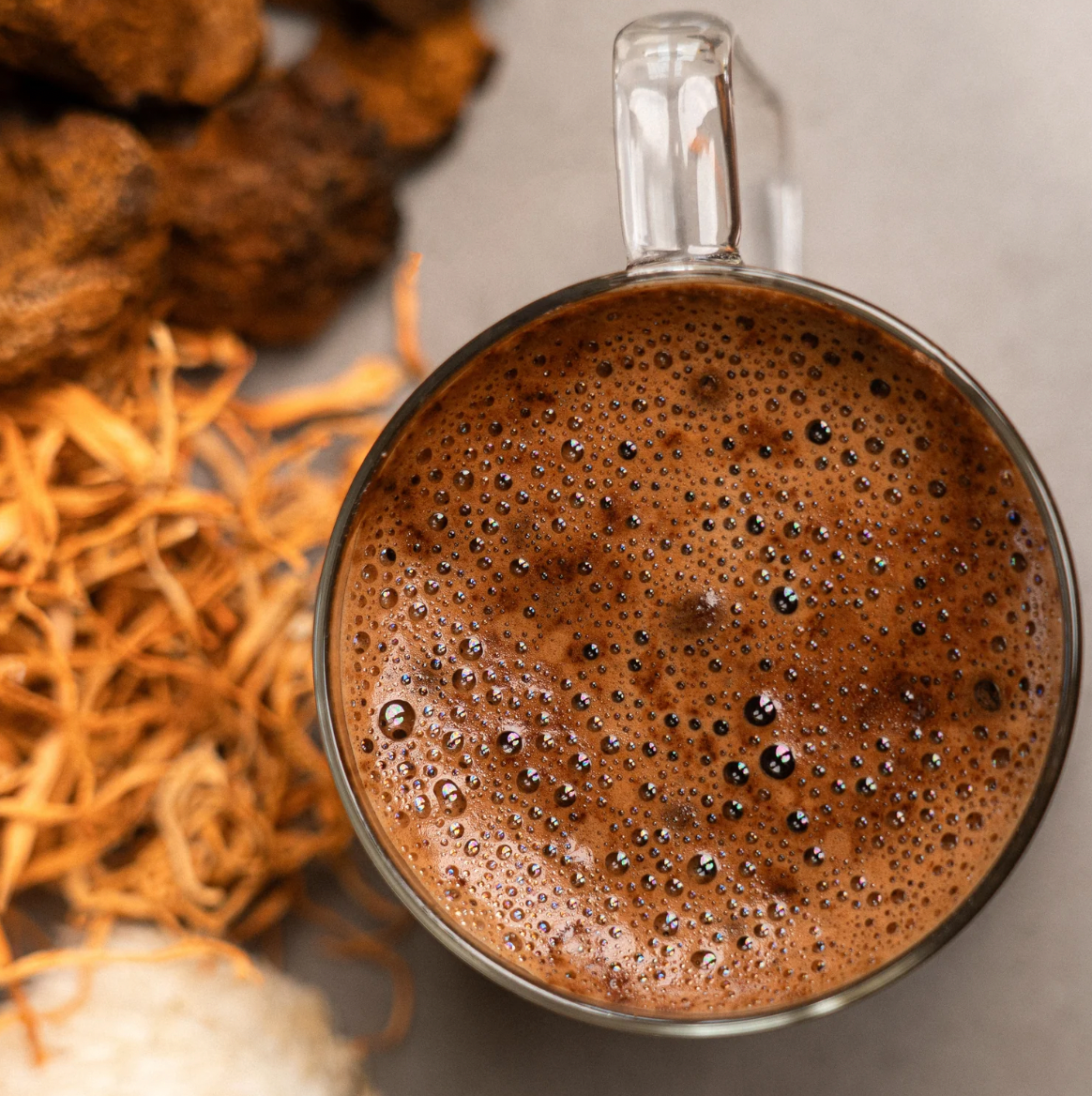 Bonjour Coffee Flavor – Functional Mushroom Coffee (Low Caffeine)