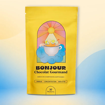 Bonjour Gourmet Chocolate – Functional Mushroom Hot Chocolate