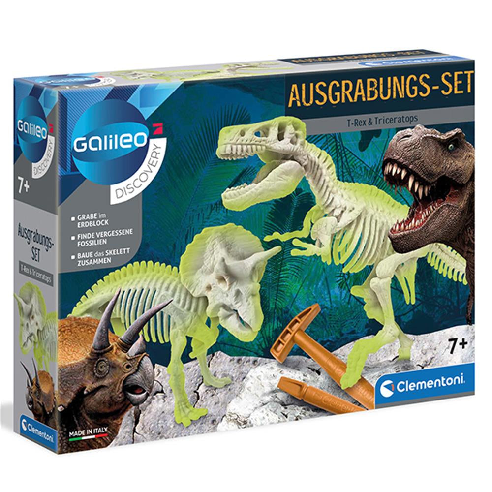 Ausgrabungset T-Rex& Triceratop