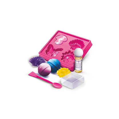 Seifen und sprudelnde Bomben