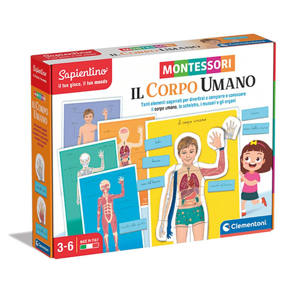 Montessori Corpo umano