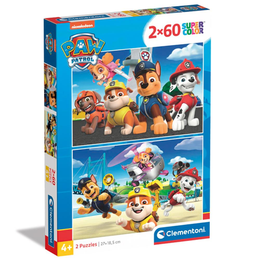 Paw Patrol Puzzle 2 x 60 Teile