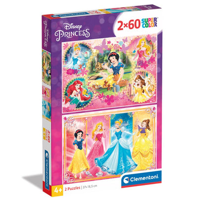 Princess Puzzle 2 x 60 Teilen